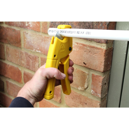 Stanley 0-70-450, cleste pentru taiat tevi PVC, blister [3]