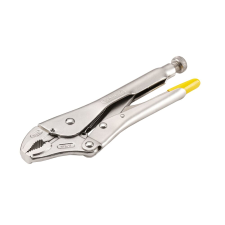 Clesti pentru instalatii sanitare - Stanley 0-84-809, cleste menghina MaxSteel cu autoblcare si falci curbate, lungime 225mm
