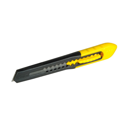 Cutite, cuttere si lame - Stanley 1-10-150, Cutter cu lama segmentata si blocare prin glisare, 130mm + o lama segmantata 9mm