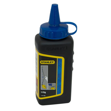 Consumabile si accesorii - Stanley 1-47-403, praf de creta, 115G, albastru