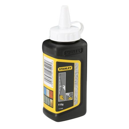 Consumabile si accesorii - Stanley 1-47-405, praf de creta, 115 g, alb