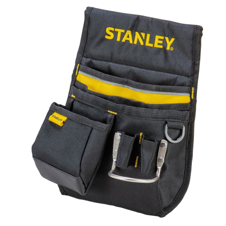 Stanley 1-96-181, suport textil pentru curea, 4 buzunare pentru scule + bucla din metal pentru ciocan [1]