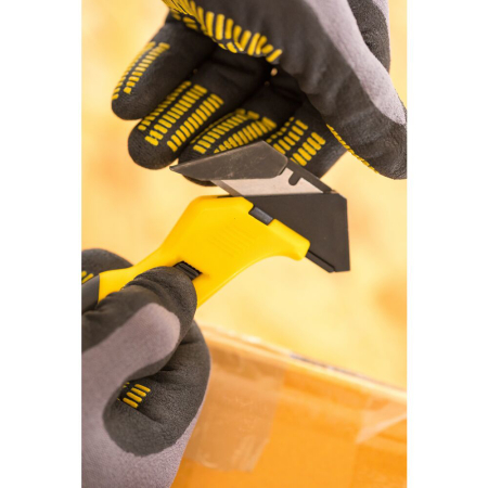Stanley FMHT10373-0, Cutter prin tragere, pentru carton, maner cauciucat, lama trapezoidala [8]