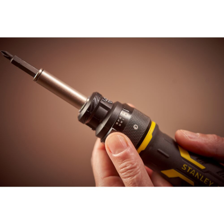 Stanley FMHT62692-0, Surubelnita multibit SpeedDrive FatMax cu clichet, magazie de biti + 3 biti inclusi [17]
