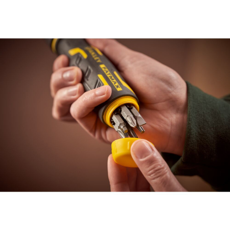 Stanley FMHT62692-0, Surubelnita multibit SpeedDrive FatMax cu clichet, magazie de biti + 3 biti inclusi [13]