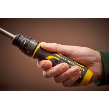 Stanley FMHT62692-0, Surubelnita multibit SpeedDrive FatMax cu clichet, magazie de biti + 3 biti inclusi [15]