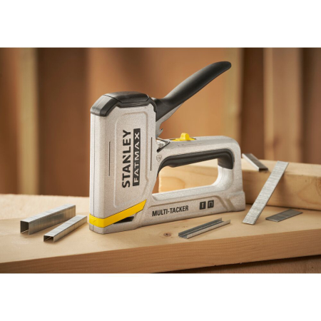 Stanley FMHT70443-0, capsator din aluminiu, FatMax 2 in 1 Multi Tracker, functioneaza cu capse tip A si cuie tip J [15]