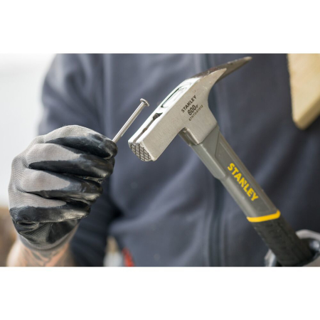 Stanley STHT0-51312, ciocan dulgher, maner Dynagrip, cap magnetic + cant pentru sustinerea cuielor [3]