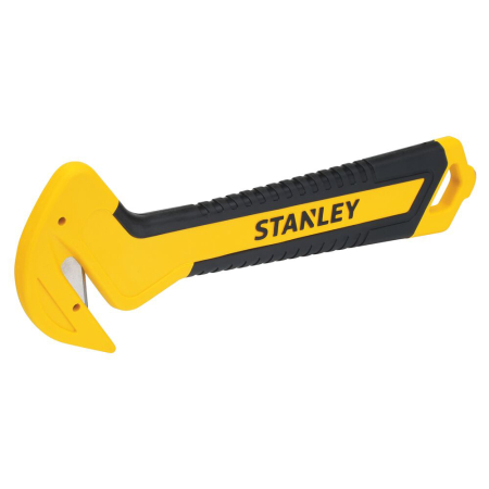 Stanley STHT10356-0, Cutter pentru carton cu maner cauciucat, lama tip carlig [1]