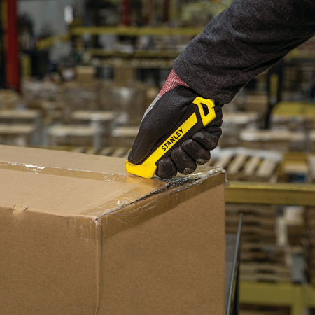 Stanley STHT10356-0, Cutter pentru carton cu maner cauciucat, lama tip carlig [9]