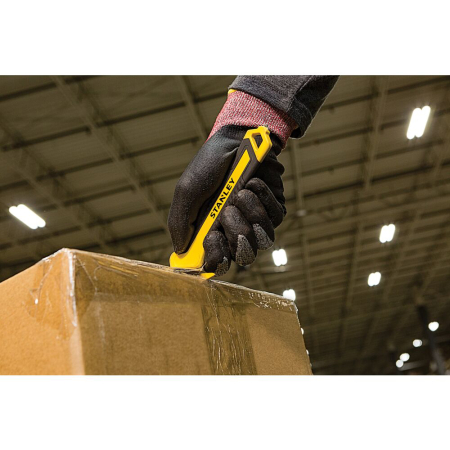 Stanley STHT10356-0, Cutter pentru carton cu maner cauciucat, lama tip carlig [12]