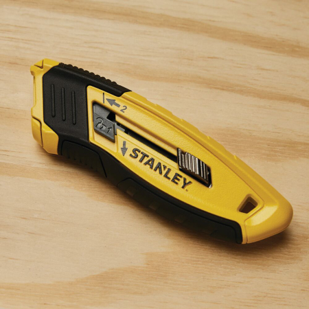 Stanley STHT10432-0, Cutter compact cu lama retractabila, 135mm + o lama trapezoidala 62mm [4]