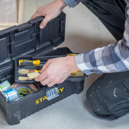 Stanley STST1-75518, cutie essential 16' cu inchidere metalica si 2 organizatoare [3]