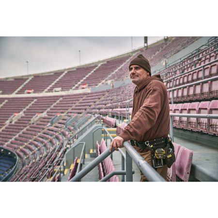 Stanley STST1-80113, curea cu buzunare din piele pentru unelte si scule, 48.6 x 6.8 x 8.9cm [11]