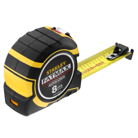 Stanley XTHT0-33501, ruleta autolock fatmax 8m, Mylar®, BladeArmor, magnet fix, 8m x 32mm + un carlig detasabil, blister [1]