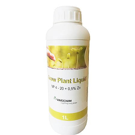 Îngrășăminte - Îngrășământ Grow Plant 4-20 + 0,5% Zn