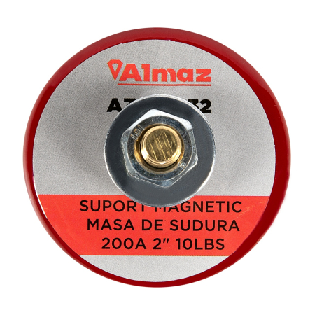 Aparate de sudura - Suport masa sudura Almaz, magnetic, capacitate de ridicare 4.5 Kg, diametru 55mm, 200A