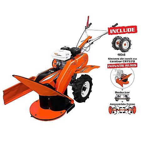 Întreținere casă și fermă - Utilaj multifuncțional RURIS 6500CRT + Accesorii