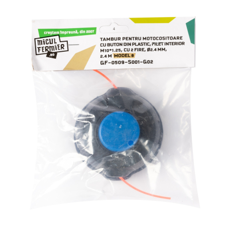 Tambur Micul Fermier, M10*1.25 2F 2.4mm*2.4m BP Model8 [4]