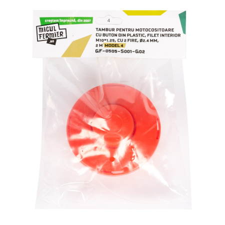 Tambur Micul Fermier, M10*1.25 2F 2.4mm*2m BP Model4 [4]