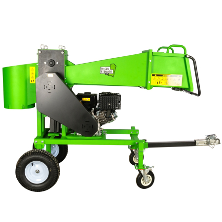 Tocator crengi Micul Fermier, motor benzina 18CP, diametru maxim de taiere Ø120mm, cu carlig de remorcare, pentru brichete [21]