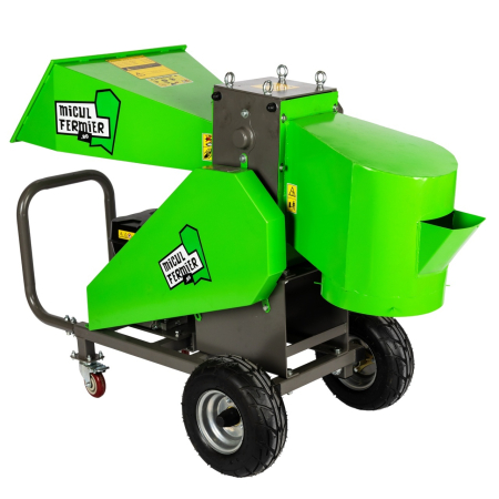 Tocator de crengi Micul Fermier, motor benzina 7CP, 80mm diametru maxim de taiere, pentru brichete [6]