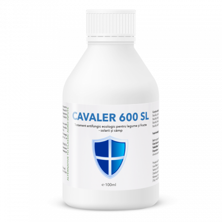 Agricultura - Tratament antifungic ecologic pentru legume și fructe, solarii și câmp, Cavaler 600 SL