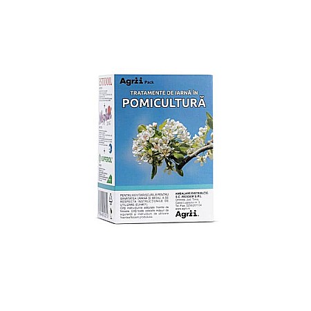 Pesticide - Pachet tratament de iarnă în pomicultura (insecticid + fungicid+ ulei)