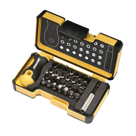 Întreținere casă și fermă - Trusa XS StrongBox cu biti, 30 piese