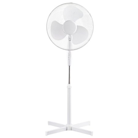Ventilatoare - VENTILATOR PICIOR 3 VITEZE PLATINET - ALB