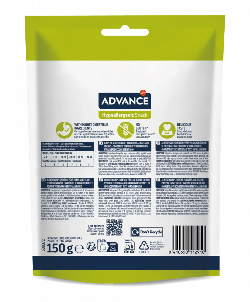 ADVANCE Hypoallergenic Snack 150g [2]