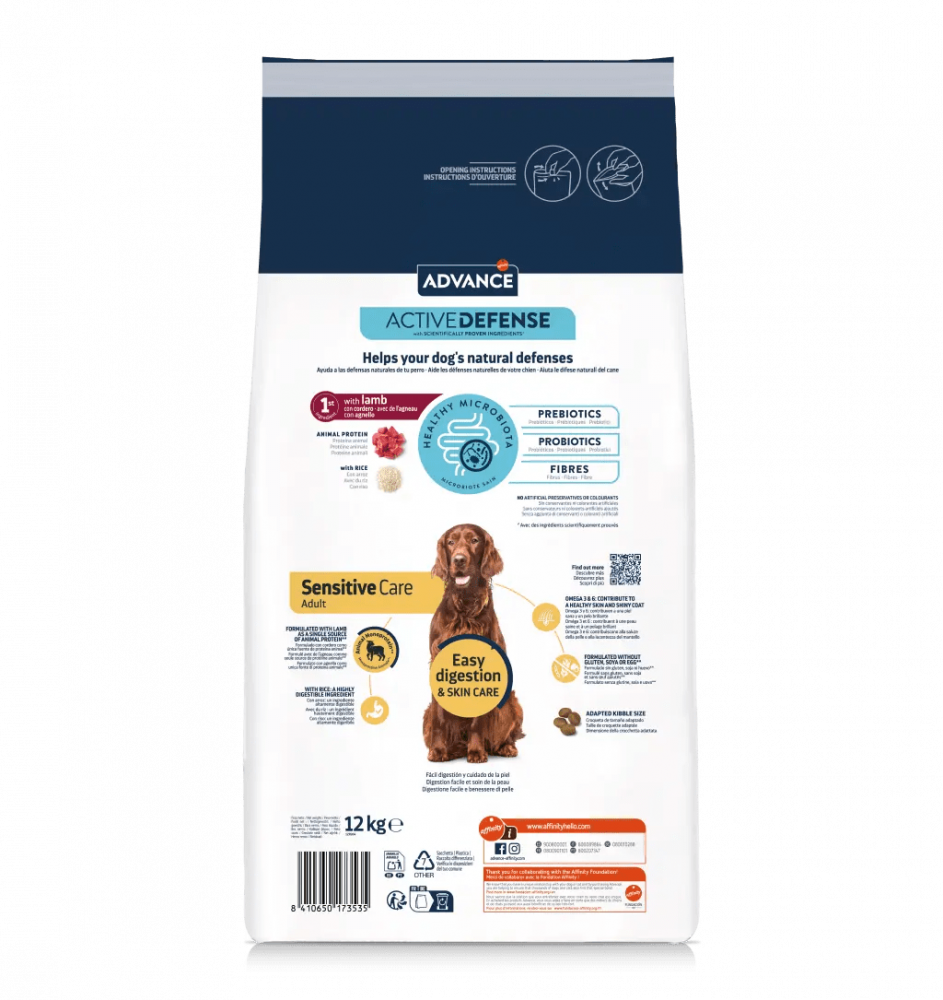 Advance Sensitiv Miel si Orez 12kg [2]