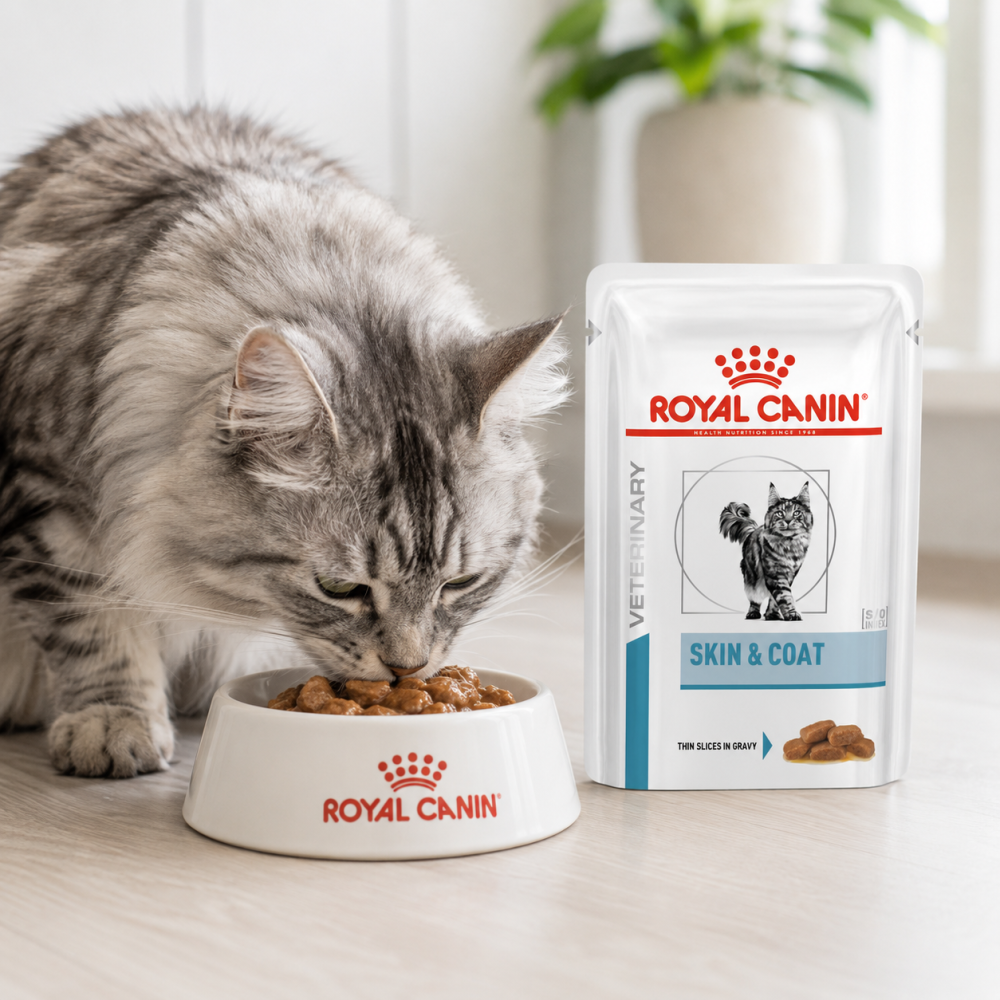 Royal Canin Skin & Coat plic 85g pentru sănătatea pielii și blănii [3]