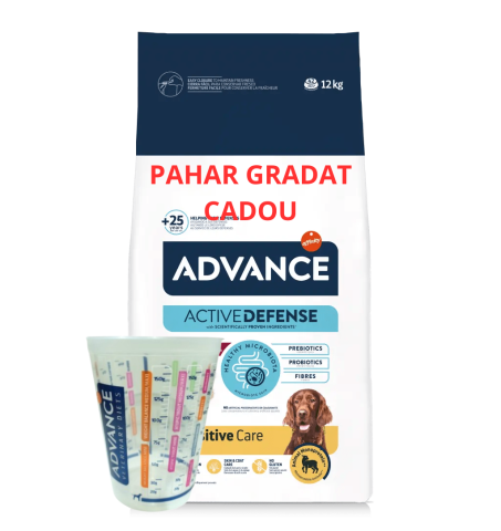 Hrana Uscata Caini - Advance Sensitiv Miel si Orez 12kg