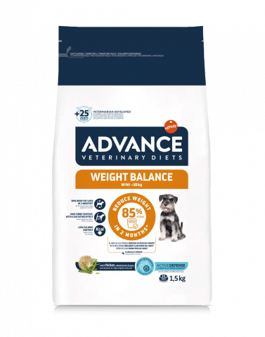 Diete Veterinare Caini - Advance Weight Balance Mini 1.5kg