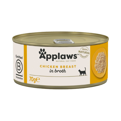 Hrană Umedă Pisici - Applaws Pui conserva 70g