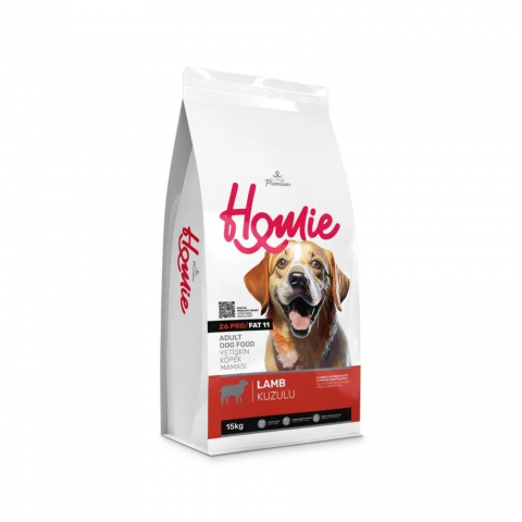Hrană Economică Câini - Homie Super Premium cu Miel pentru Câini Adulți – Sac 15kg