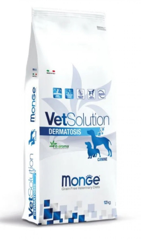 Diete Veterinare Caini - monge-vetsolution-dog-dermatosis-12-kg