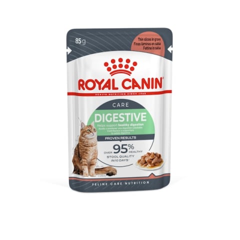 Hrană Umedă Pisici - royal-canin-digestive-pisici-plic-85g