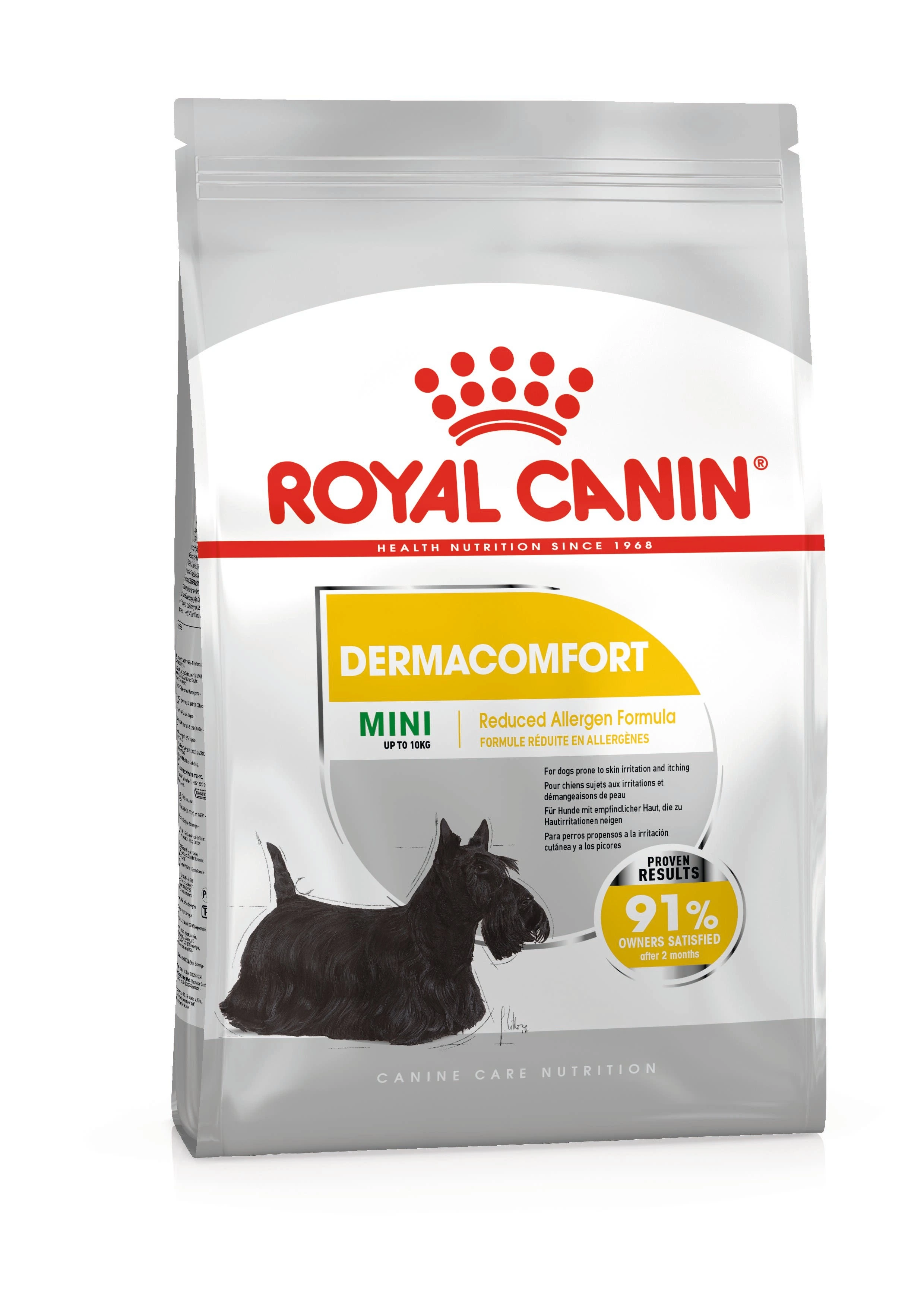 Hrana Uscata Caini - Royal Canin Mini Dermacomfort 8kg pentru câini de talie mică