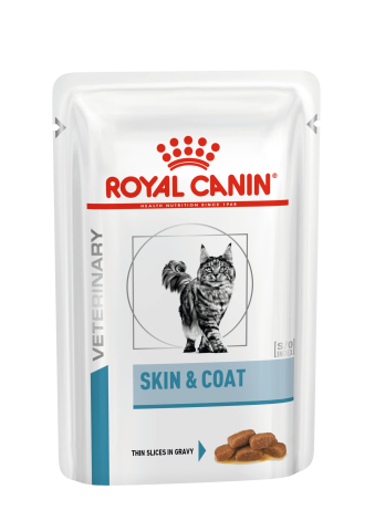Royal Canin Skin & Coat plic 85g pentru sănătatea pielii și blănii
