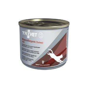 Diete Veterinare Pisici - Trovet Hypoallergenic Curcan – conservă 200g pentru pisici cu alergii