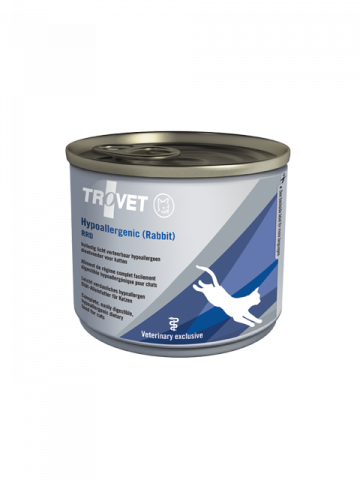 Diete Veterinare Pisici - Trovet Hypoallergenic Curcan – conservă 200g pentru pisici cu alergii