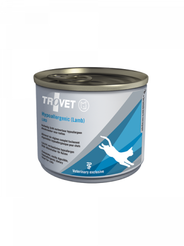 Diete Veterinare Pisici - Trovet Hypoallergenic Miel – conservă 200g pentru pisici cu alergii
