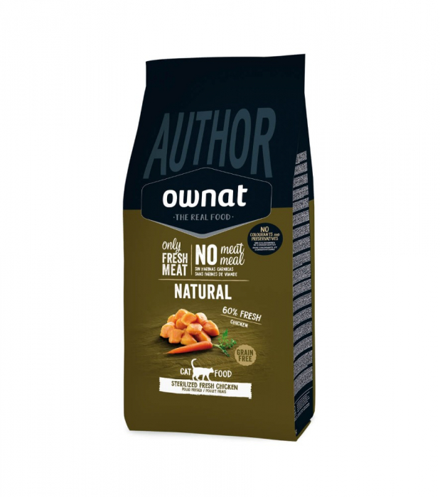 OWNAT AUTHOR GRAIN FREE PUI PROASPAT STERILIZAT 3 KG [1]