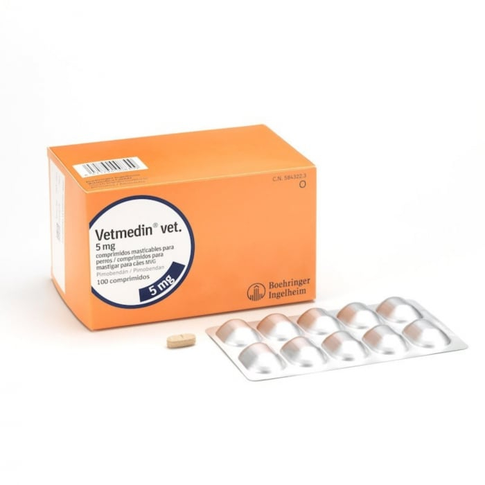 VETMEDIN 5 MG - 100 TABLETE MASTICABILE [1]
