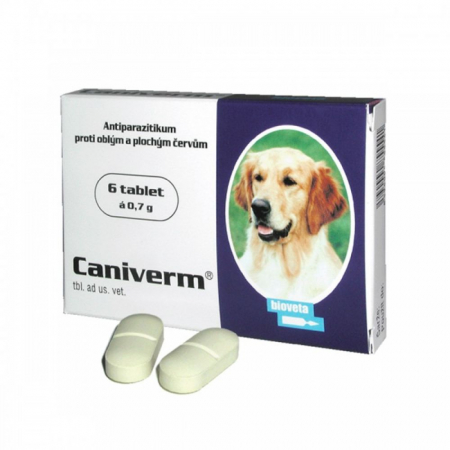 Antiparazitare - Caniverm 0,7 g 1 tableta