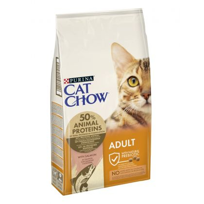 Hrană uscată - Cat Chow Adult Ton si Somon, 15 Kg