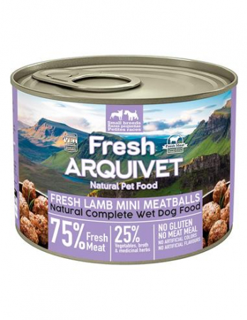 Hrană umedă - CHIFTELUTE MINI CU MIEL 200 GR 1242