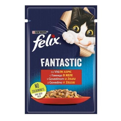 Hrană umedă - Felix Fantastic cu Vita, 85 g